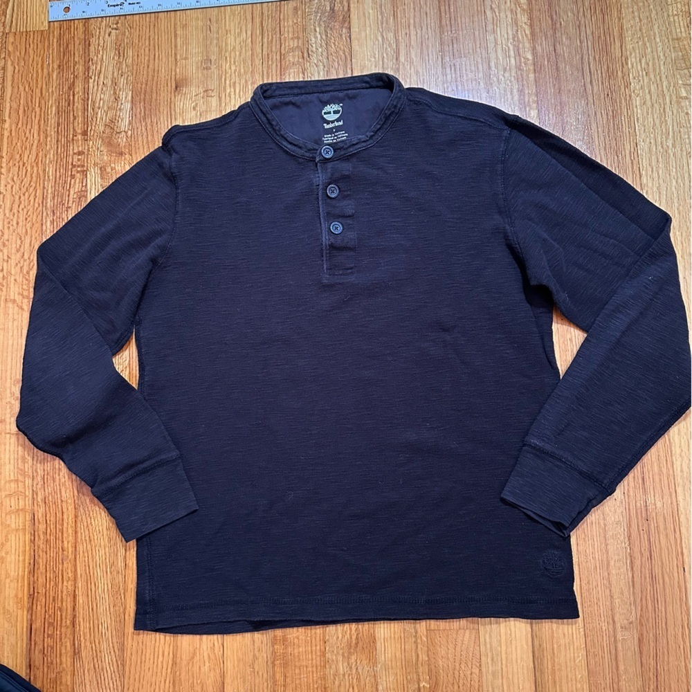 Timberland men’s Regular Fit Henley shirts Size Medium (c5)